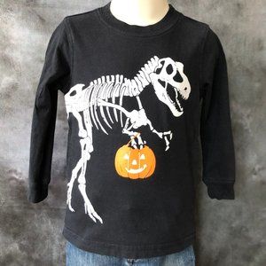 2T Dinosaur Halloween Tee